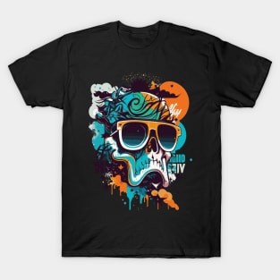 Retro Skull Shades T-Shirt